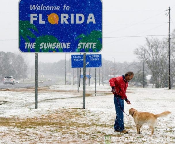 This Day in History: Snow fell in Florida 35 years ago