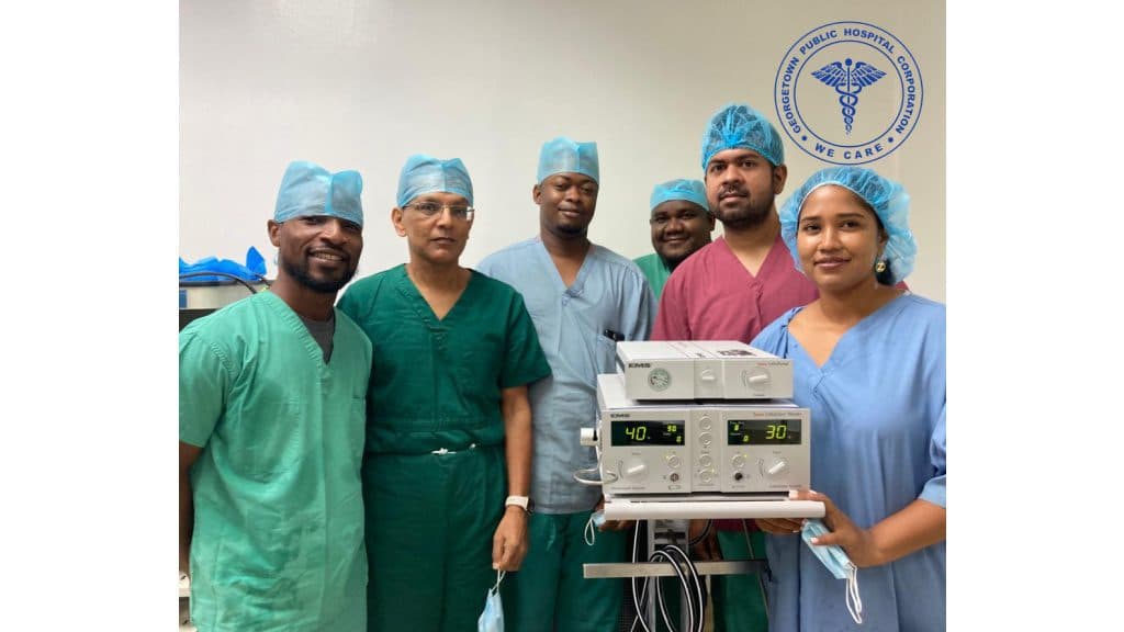 Guyana advances urology care with Ultrasonic Lithotripter