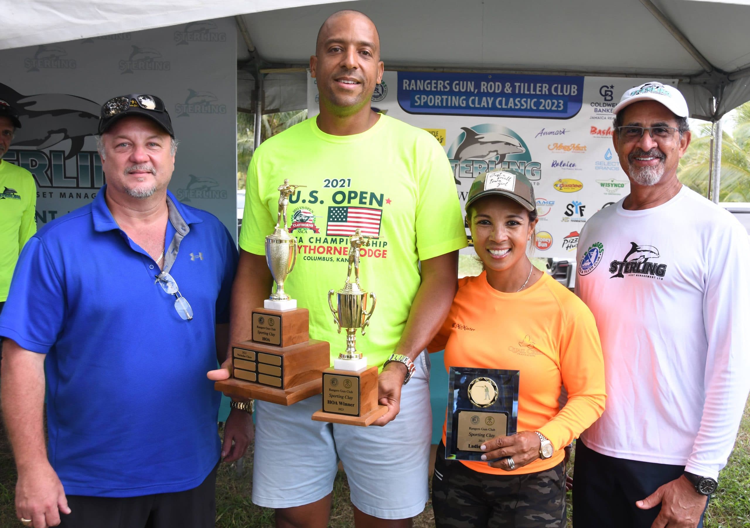 Craig Simpson, Wendy McMaster are big winners of Rangers Sporting Clays Classic