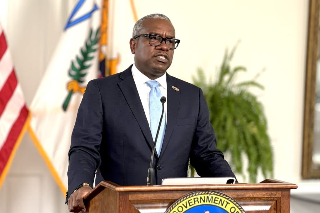 USVI governor proposes tariffs on BVI imports, travel fees for visitors
