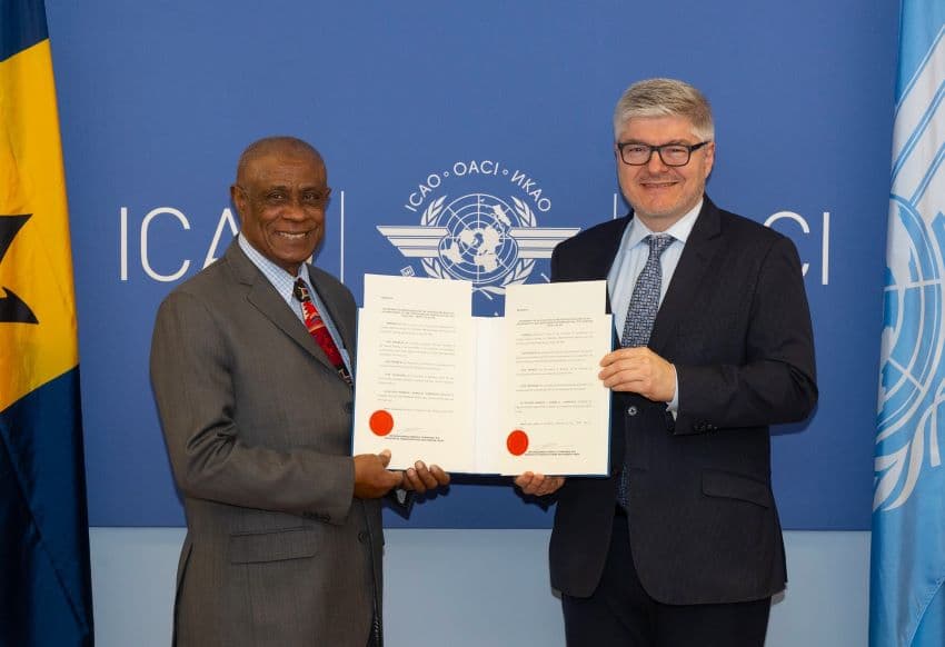 Barbados formalizes commitment to international aviation ppdates