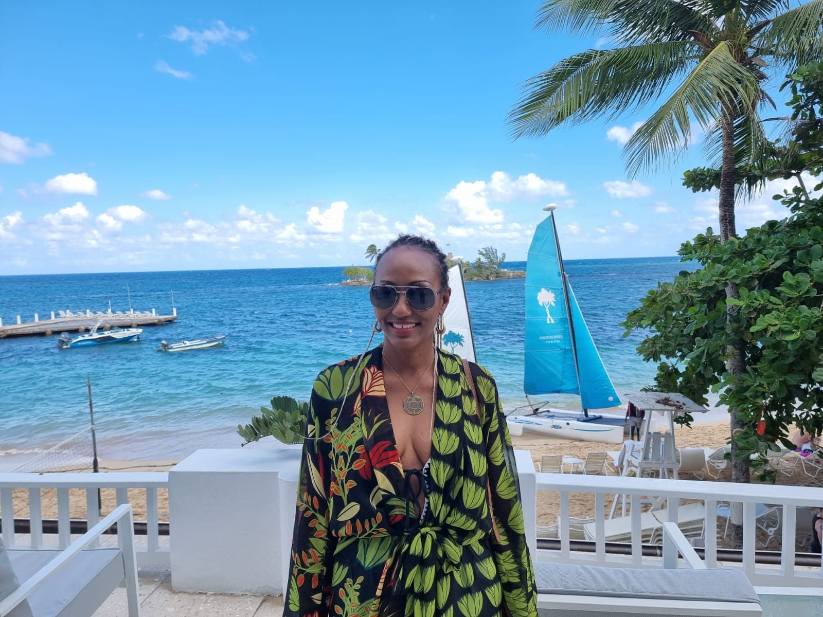 Keisha Schahaff, the Caribbean's first space traveler, visits Jamaica