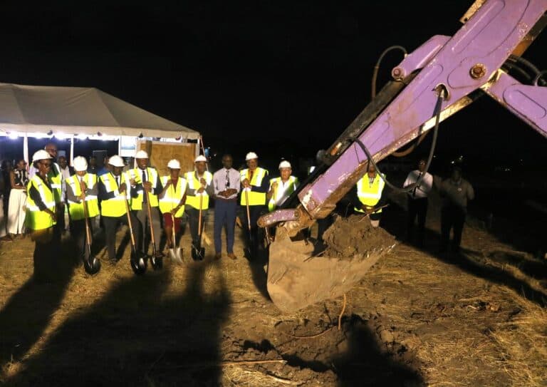 Nevis breaks ground on major airport expansion project