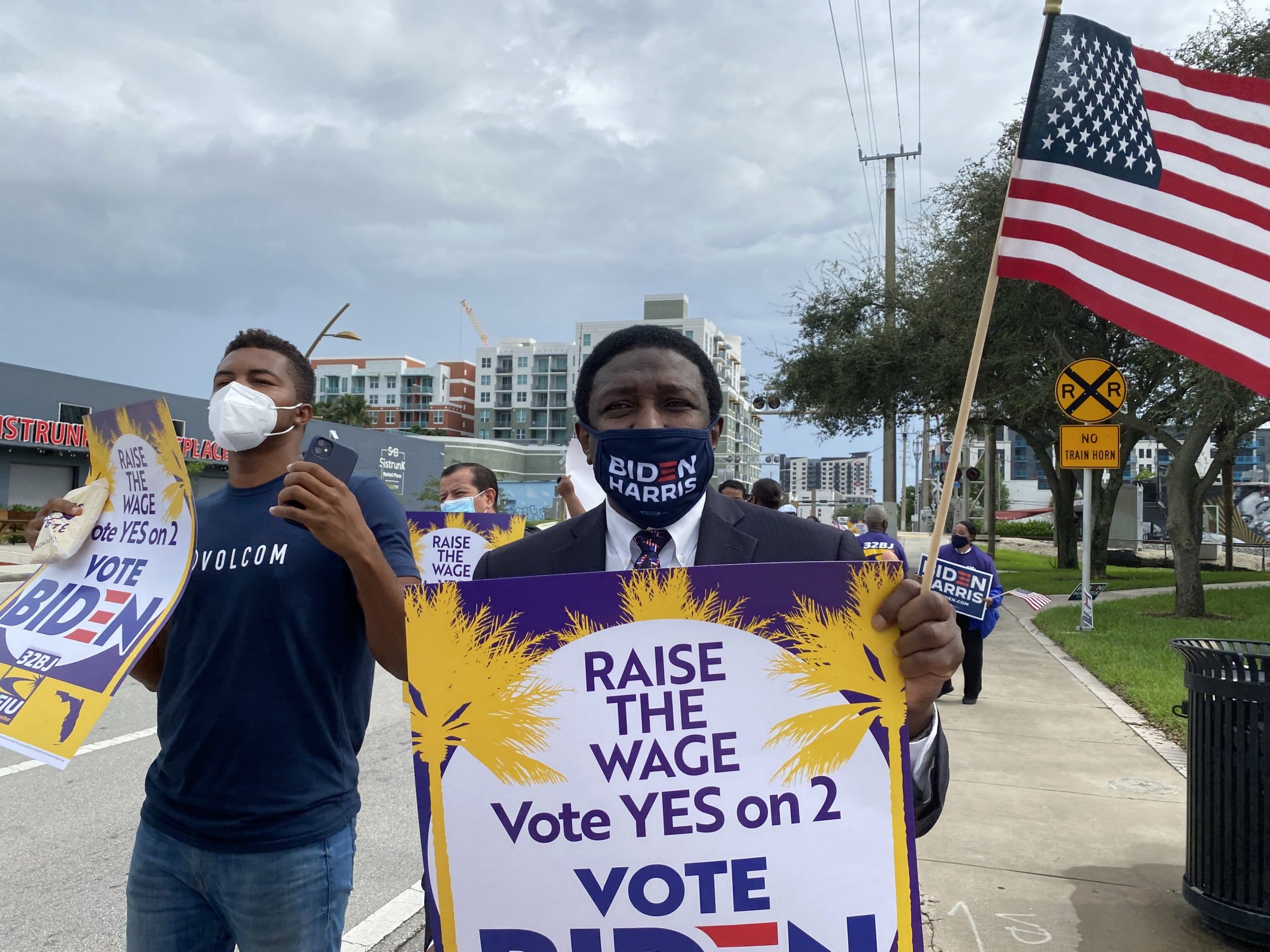 Mayor Holness, Senator Thurston Join Tent City Protest to Highlight Poverty Wages