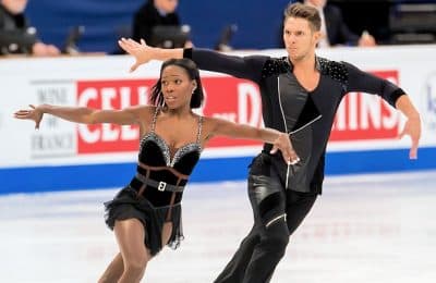Bermudian James and partner lift European skating pairs crown