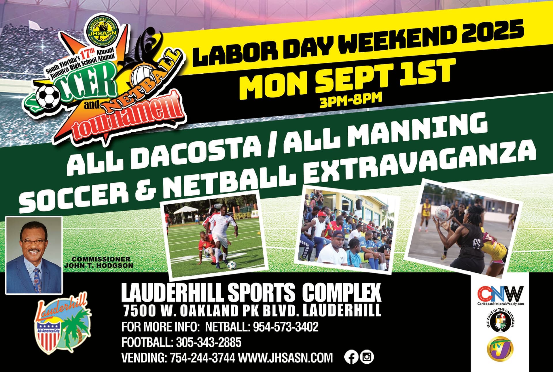 Celebrate Caribbean culture this Labor Day at Lauderhill Sports Park