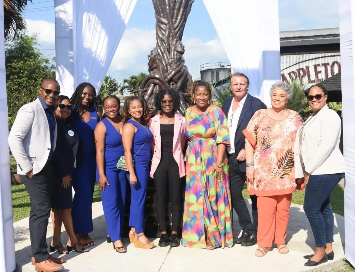 J. Wray & Nephew Ltd. pays tribute to enslaved people with monument at Appleton Estate