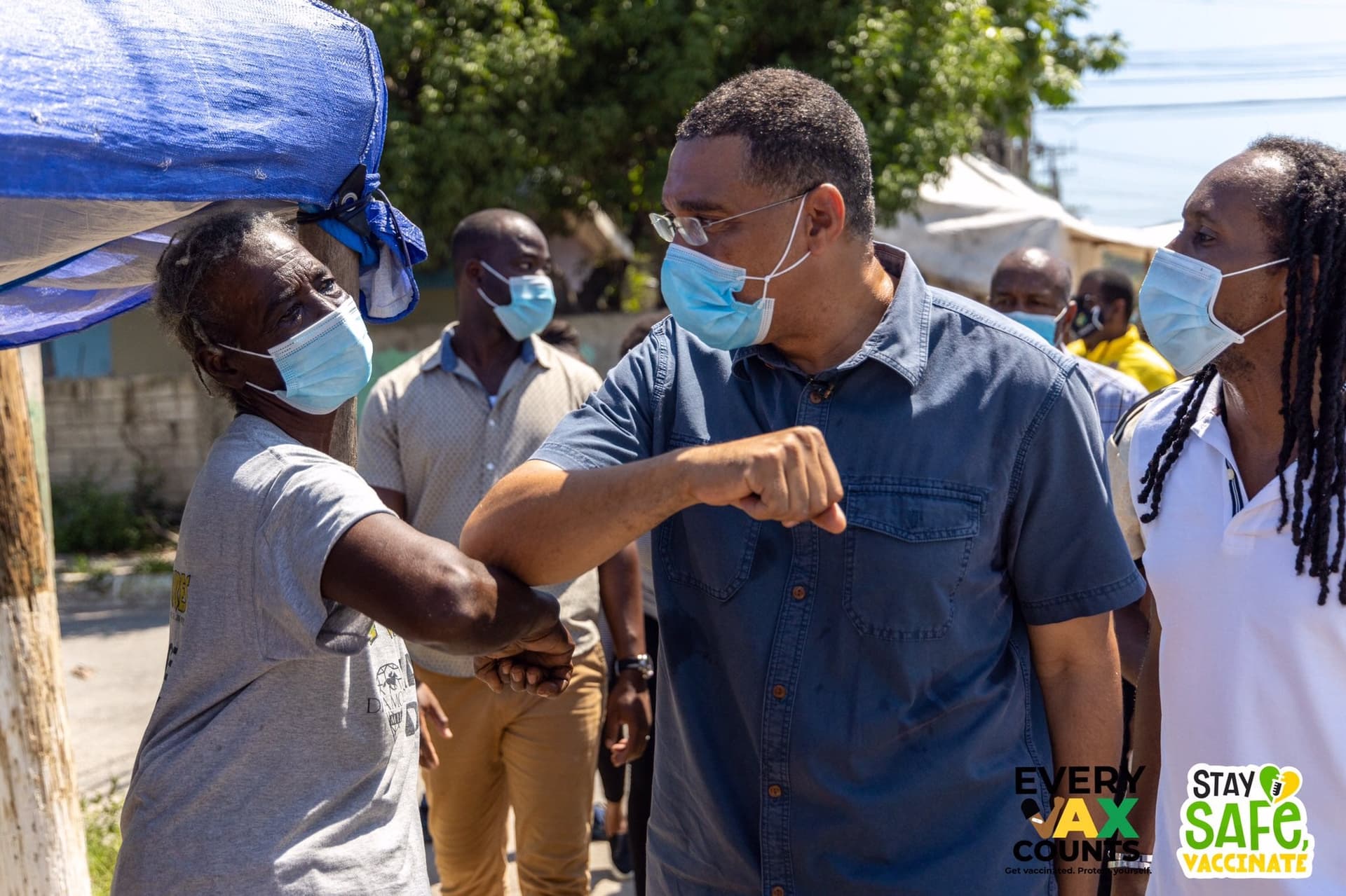 Prime Minister Andrew Holness Lashing Out At Unvaccinated Jamaicans