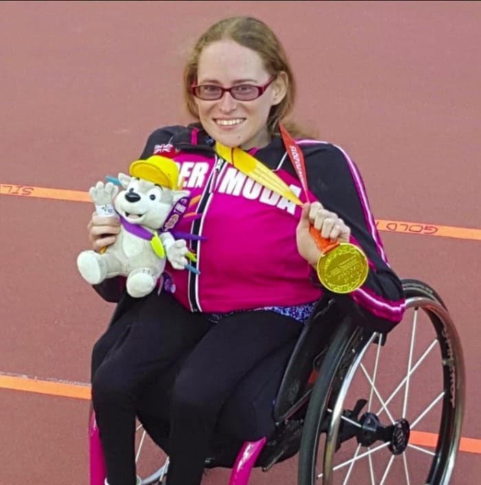 Bermuda wheelchair sprinter Jessica Lewis gets World number one ranking