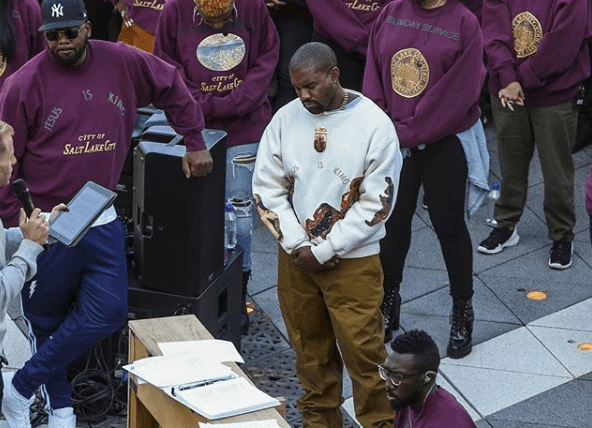 Grammy-Award Winning Rapper Kanye West Brings His Sunday Service to Jamaica