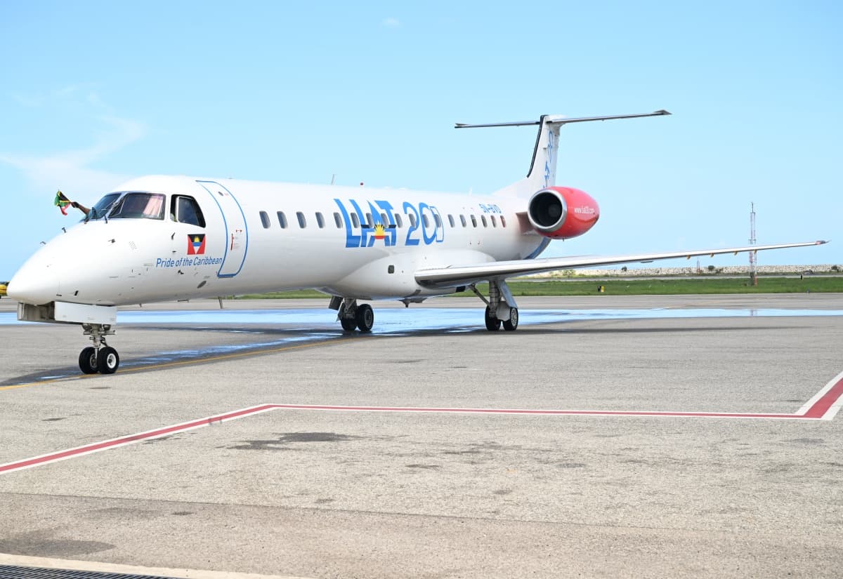 LIAT 2020 launches Antigua–Montego Bay service