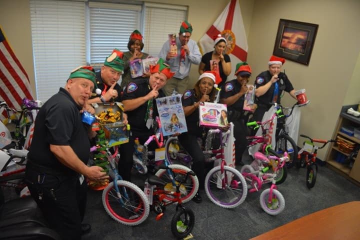 Lauderhill PD Secret Santa-Holiday Toy Give-Away on December 19