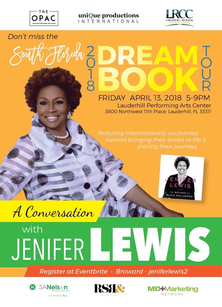 One star. Three events...enjoy, mingle, laugh with Jenifer Lewis for real..