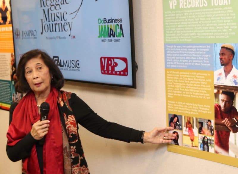 Co- Founder of VP Records Patricia Chin Hailed as Immigrant Success Story