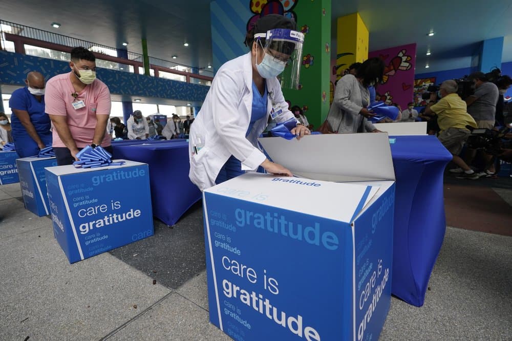 Miami Hospital COVID Nurses Surprised with Island Vacation