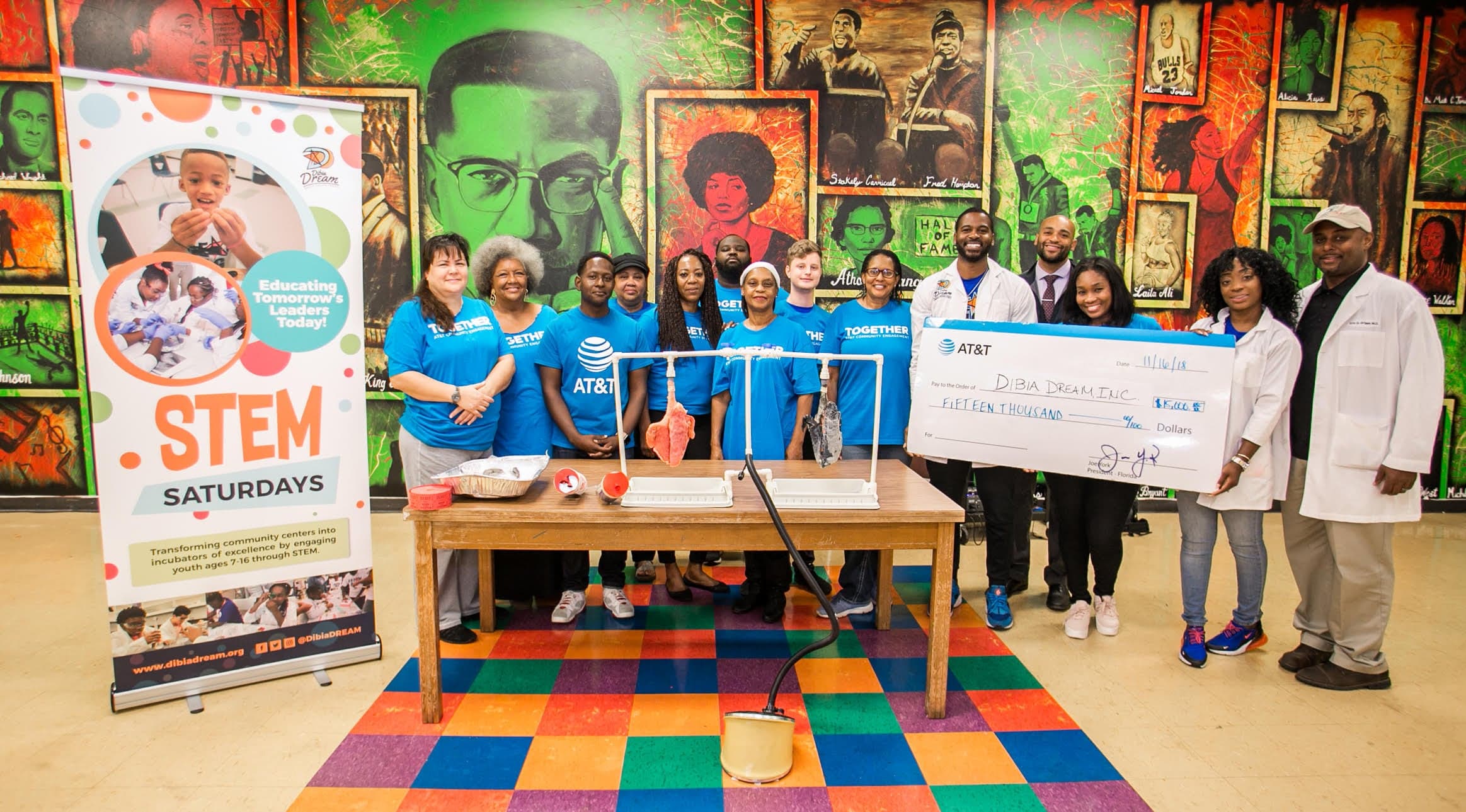 AT&T Awards Dibia Dream Foundation $15,000 Aspire Grant