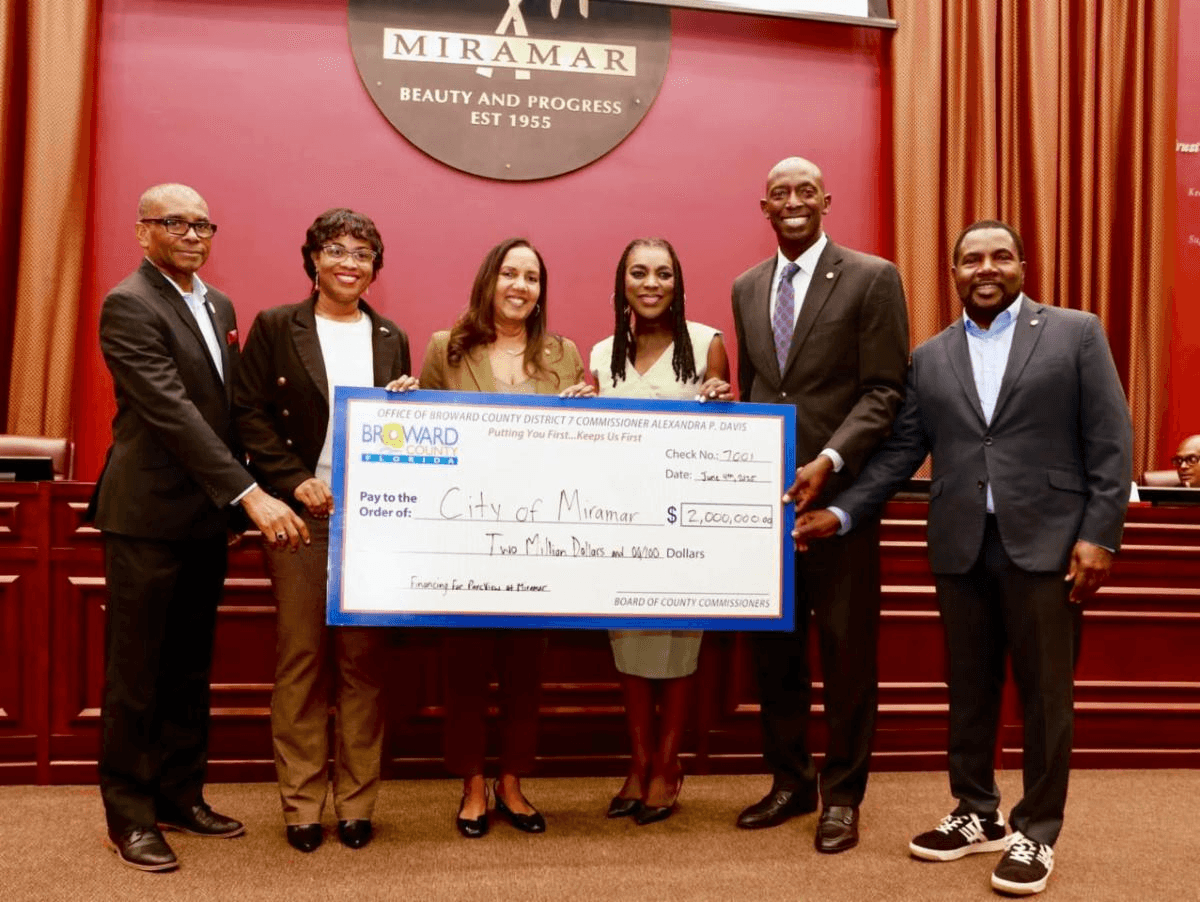 Broward Commissioner Alexandra P. Davis awards $2M for affordable housing in Miramar