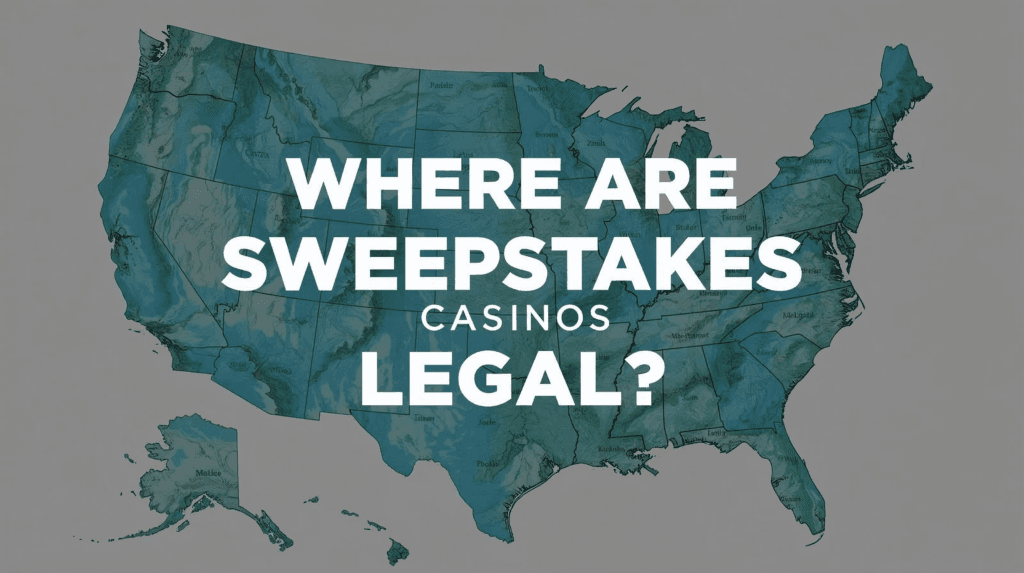 Where are sweepstakes casinos legal? What players need to know