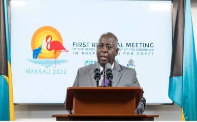 Bahamas urges global community to take climate change more seriously