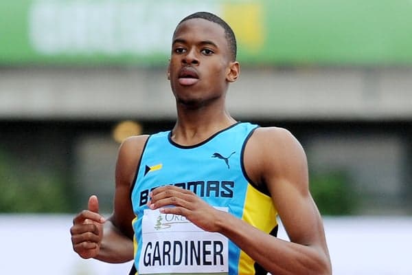 Steven Gardiner Wins Gold for Bahamas in Mens 400m