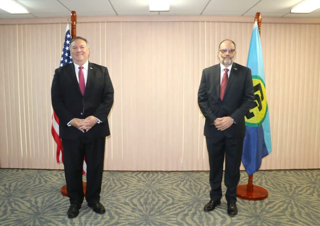 CARICOM Secretary-General Holds Talks with US Secretary of State