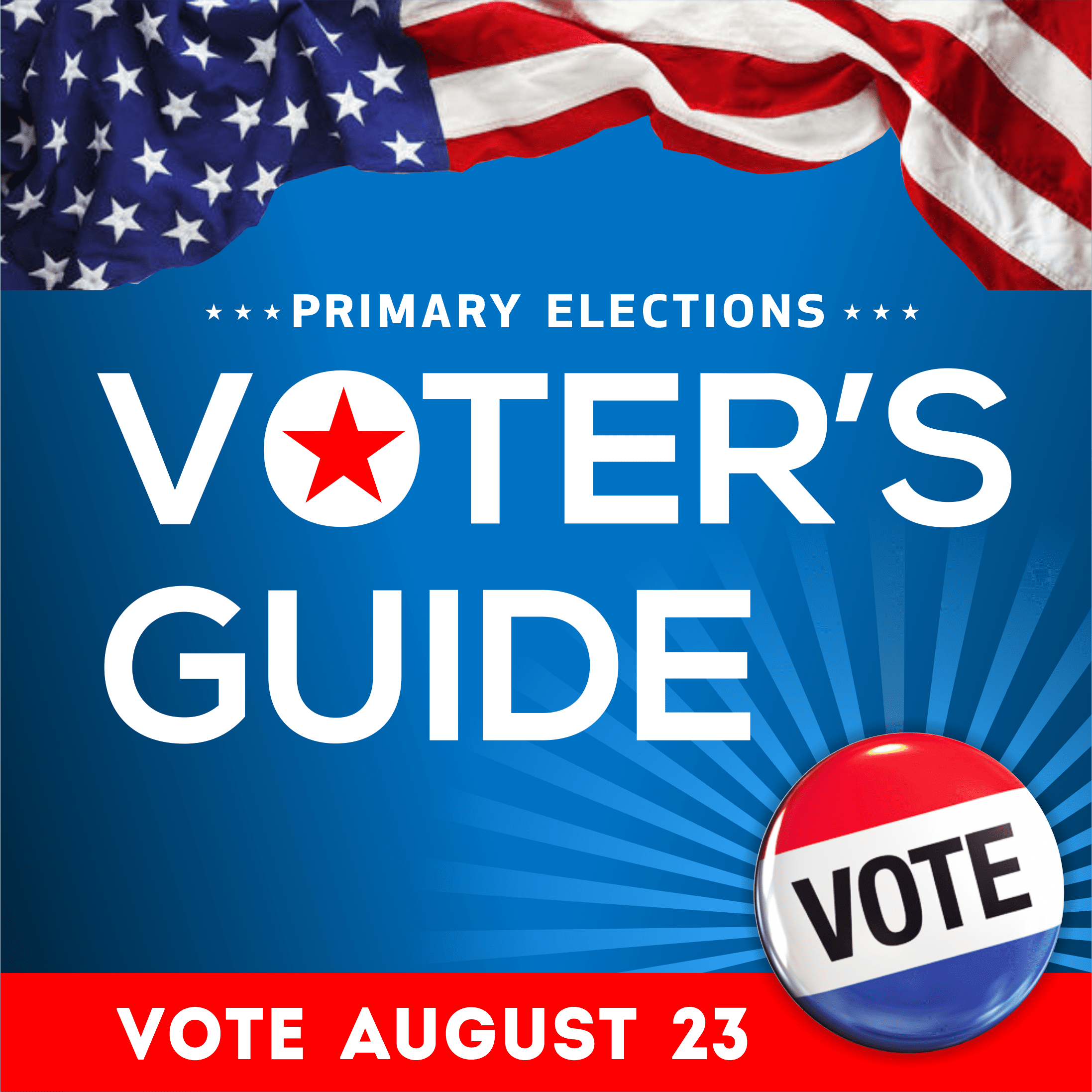 CNW Voter's Guide for August 23 Primary Elections