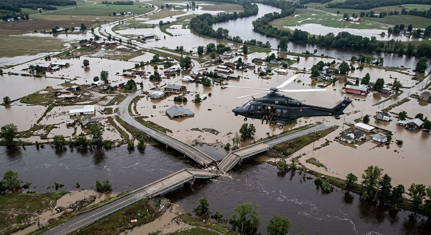 How Helicopters Support Communities When Disaster Strikes