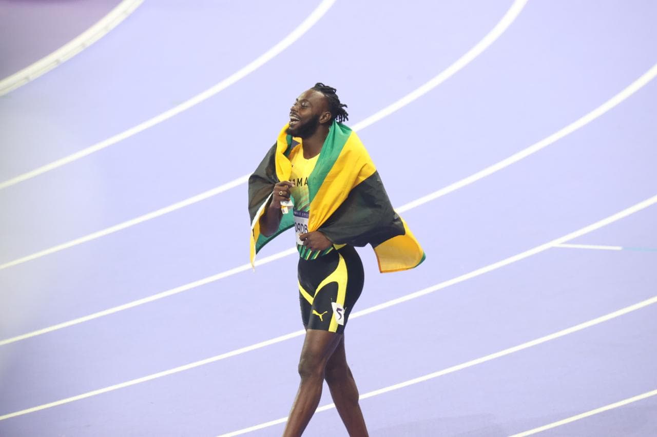 Rasheed Broadbell’s determination pays off in Paris