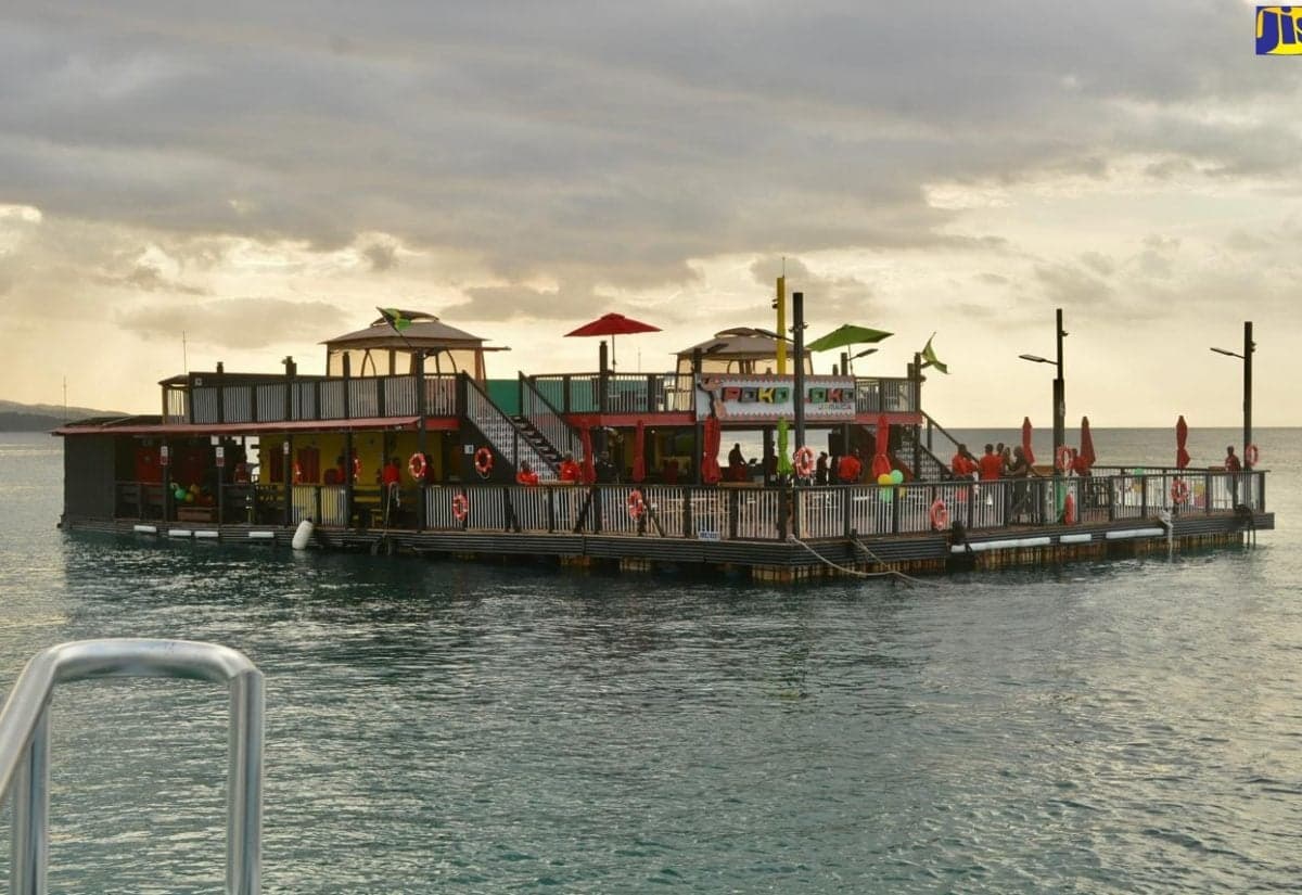 A new wave in tourism: Poko Loko floating bar opens in Ocho Rios, Jamaica