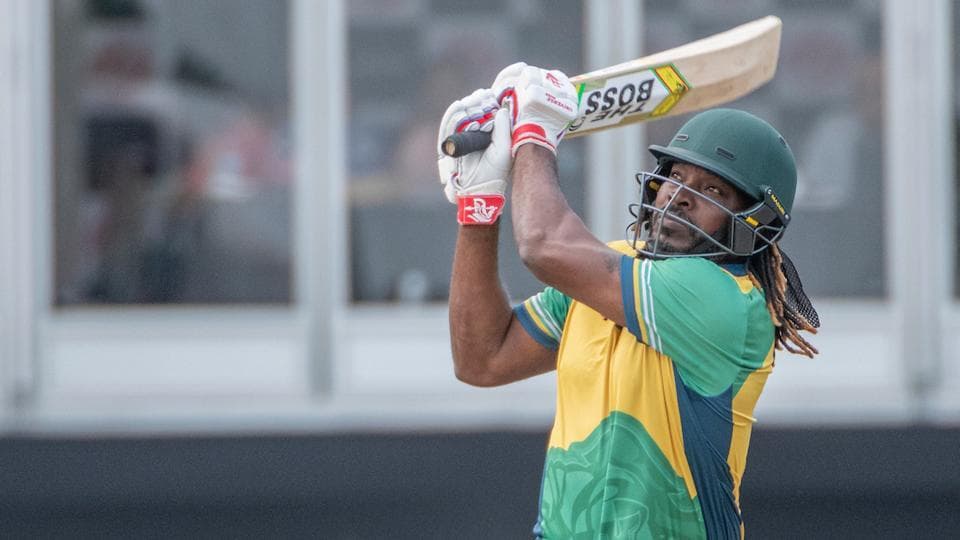 Chris Gayle Hits His 22nd Twenty20 Century Against Montreal Tigers