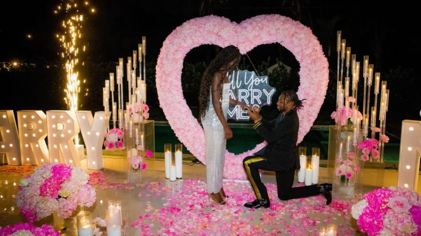 Olympians Noah Lyles and Junelle Bromfield announce engagement