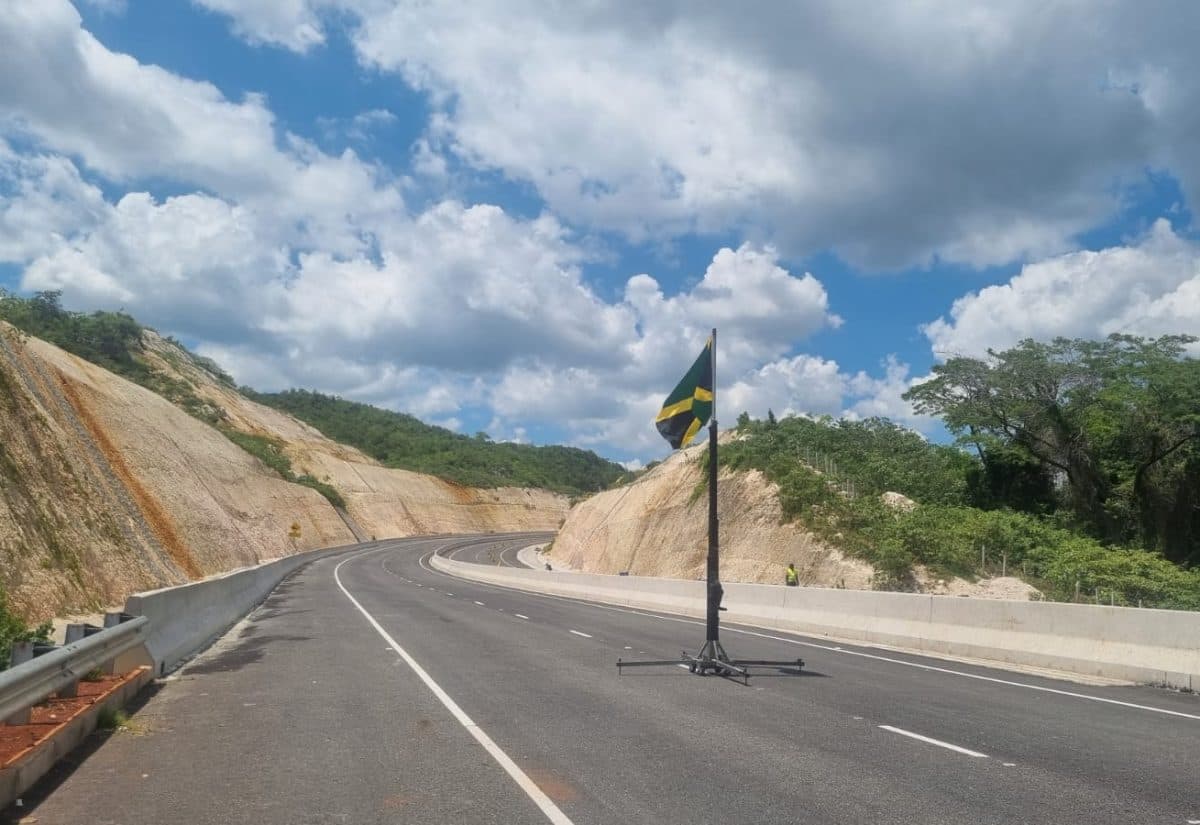 May Pen to Williamsfield highway in Jamaica free through March 2024