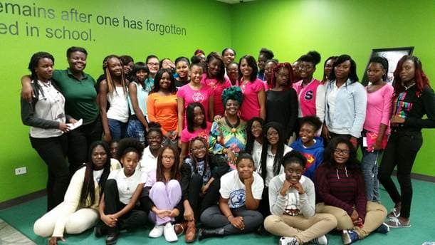 Dr. Dorothy Bendross-Mindgall celebrates Women's History Month with Girls' Mentoring Organization