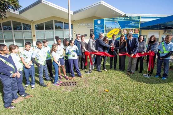 M-DCPS hosts Bond Project ribbon-cutting event at Ludlam Elementary