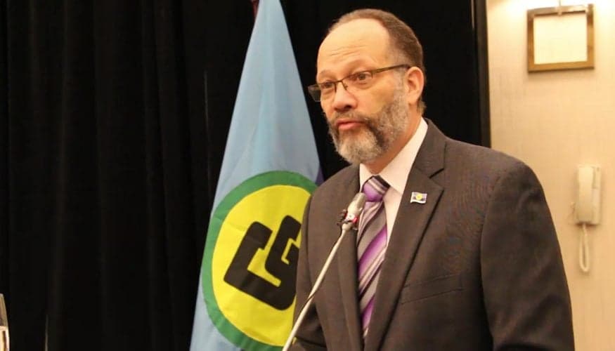 Highest CARICOM Honor for Former Secretary General Irwin LaRocque