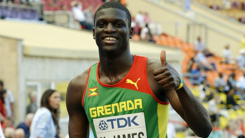 Kirani James on the path to recovery