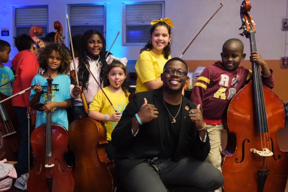 Miami Music Project's Claudens Louis Teaches His Students Important Life Lessons
