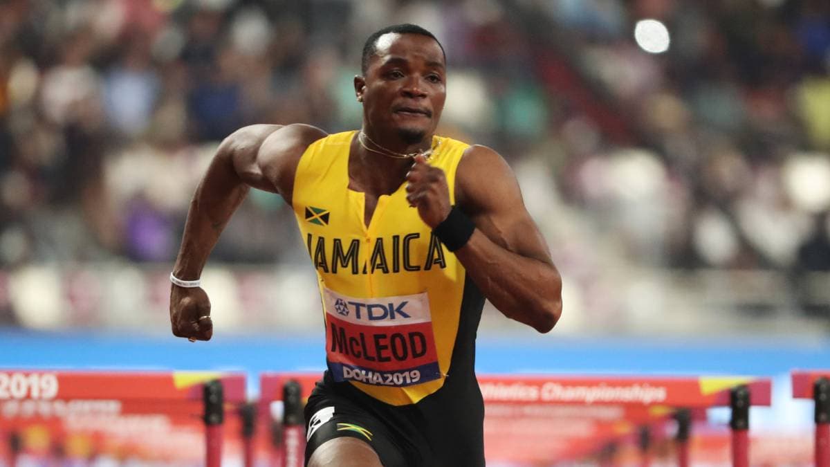 Caribbean Athletes Omar McLeod and Tynia Gaither Come Short at World Champs