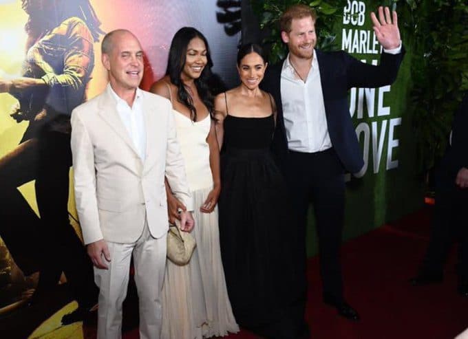 Prince Harry and Meghan Markle attend 'Bob Marley: One Love' premiere in Jamaica