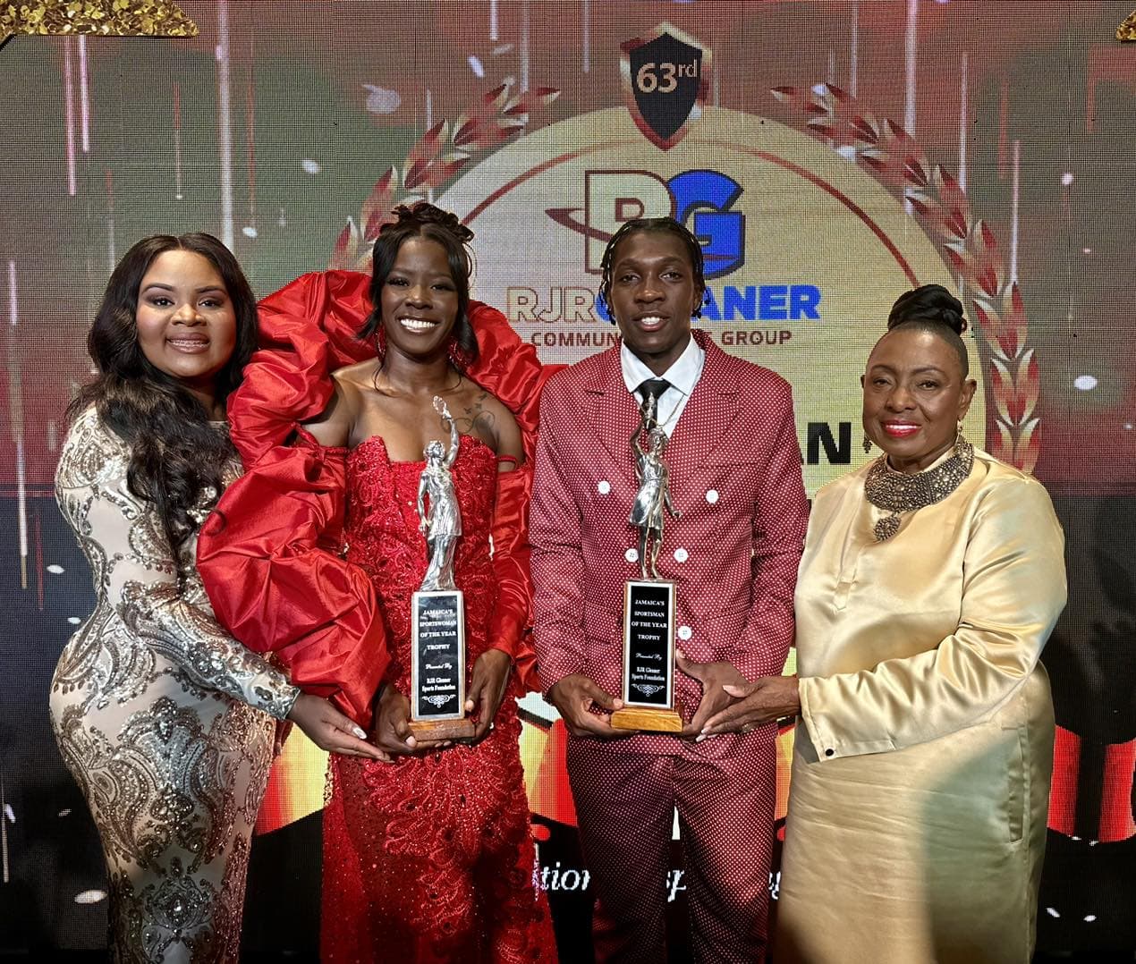 Jamaican athletics heroes Jackson, Watson dominate RJRGLEANER Sports Foundation Awards