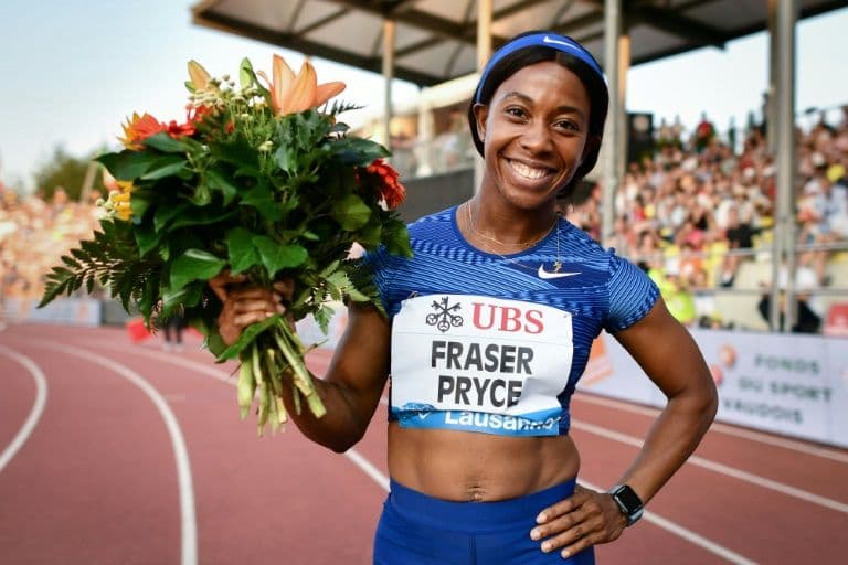 Shely-Ann Fraser-Pryce Wins 100 meters in Switzerland Diamond League Event