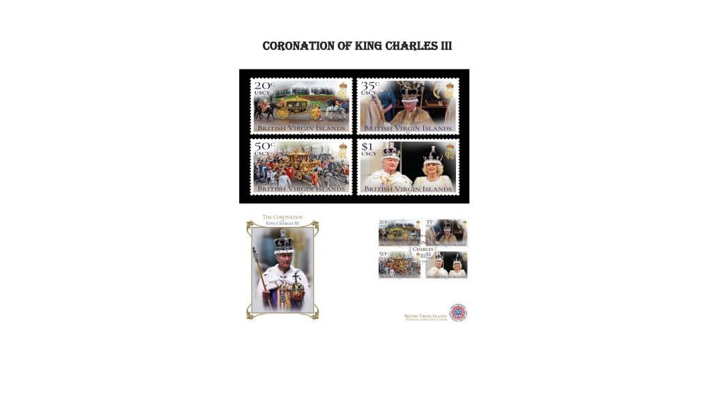 BVI releases commemorative stamp collection marking King Charles III’s coronation
