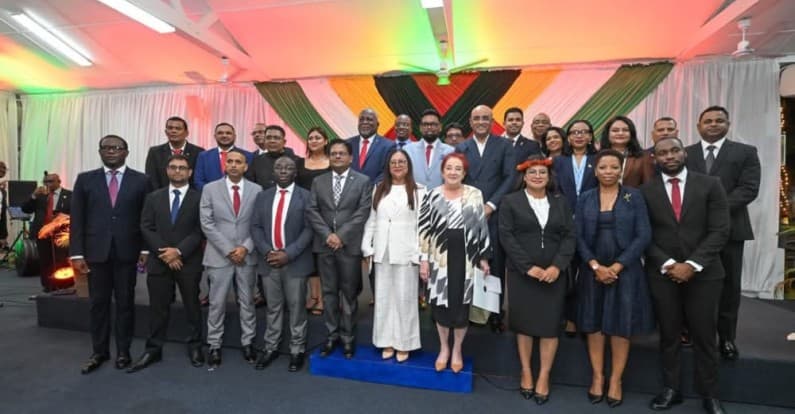Guyana President Irfaan Ali urges unity as new Cabinet sworn in