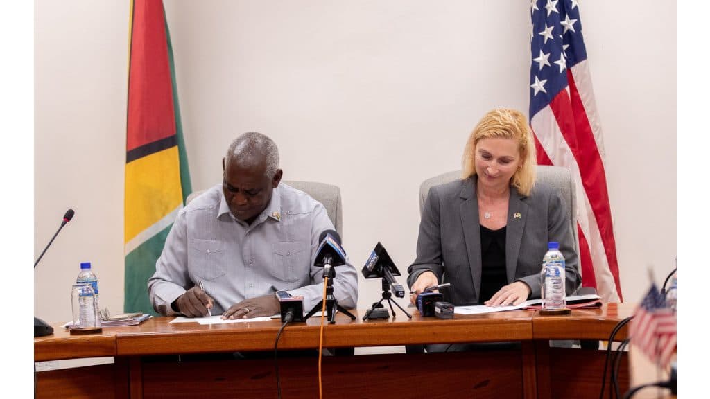 U.S. boosts security partnership with Guyana