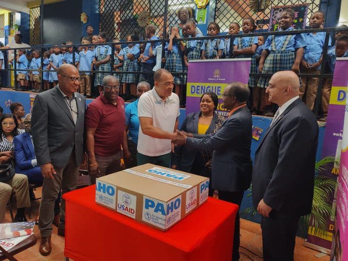 United States donates half a million dollars to Jamaica dengue fight