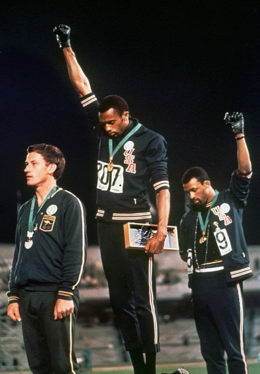 Raised Fists, Kneeling During Anthem OK at US Olympic Trials