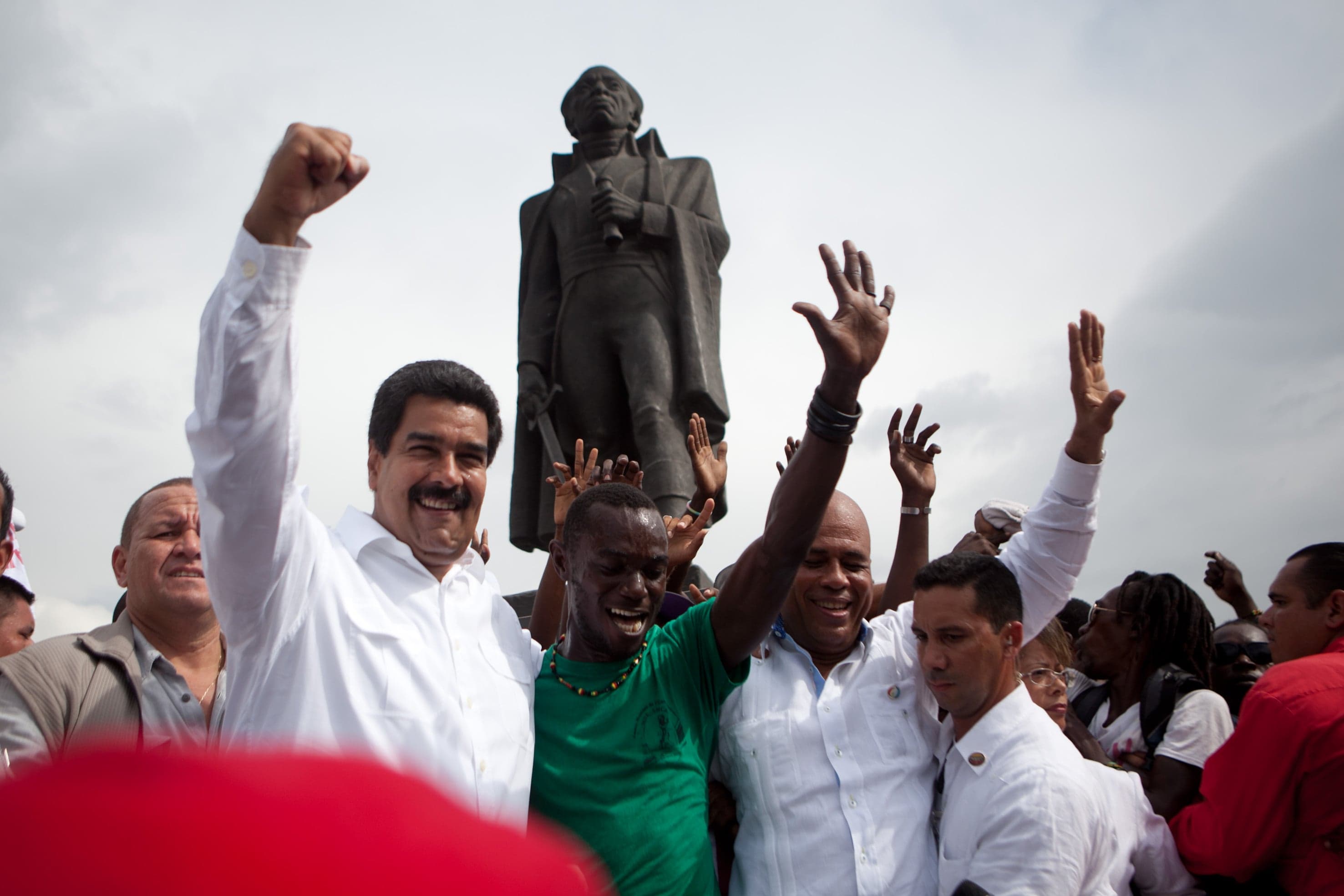 Venezuela holds talks with Haitian president