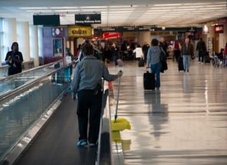 Airport workers overjoyed with wage increase