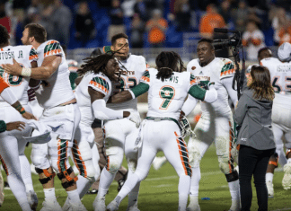 Miami Hurricanes defeat Duke Blue Devils in final kick return