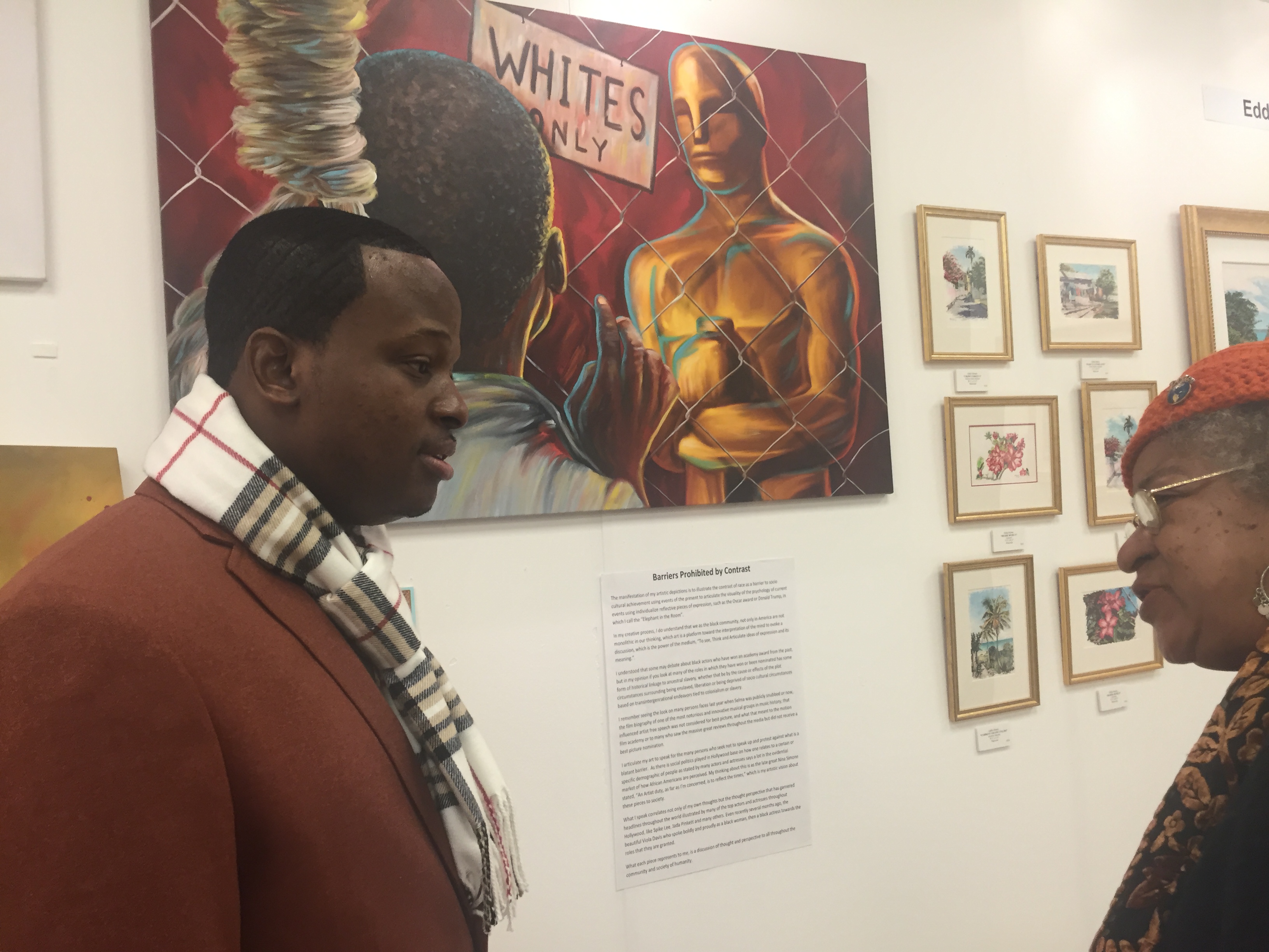 Bahamian artists a hit at Harlem Fine Arts Show in NY CNW Network